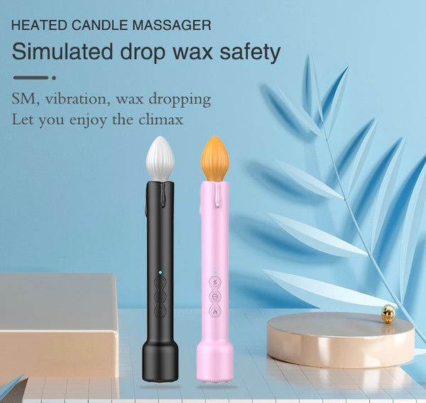 Real Heating SM Candle Vibrator